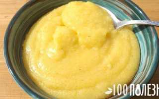 Мамалыга из кукурузной крупы – рецепт